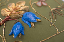Stumpwork, Gold & Silk Painting